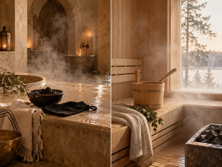 Marokkansk hammam og finsk sauna