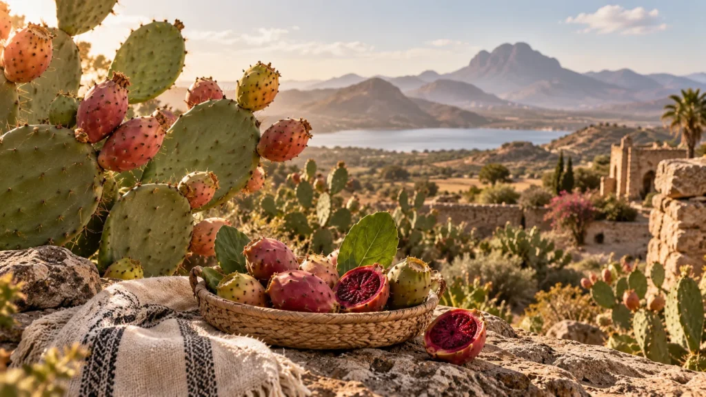 Mexicansk oprindelse for kaktusfigenkerneolie