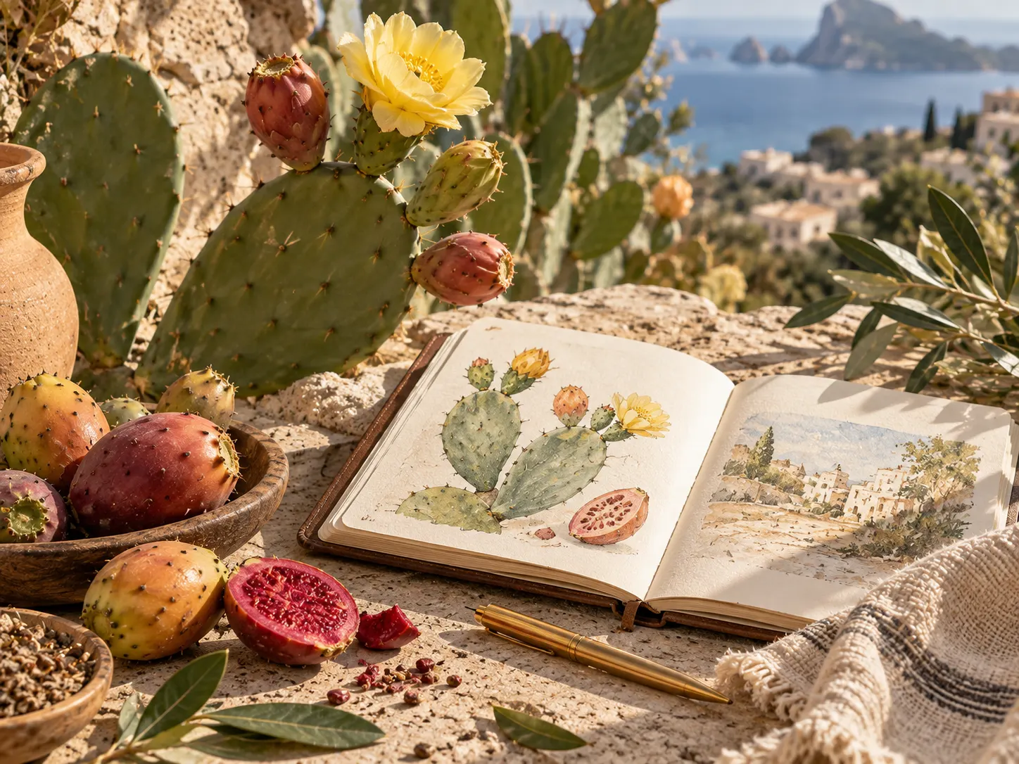 Voyage botanique du cactus du Mexique vers la Méditerranée
